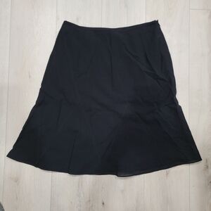 Ann Taylor Black Midi Skirt